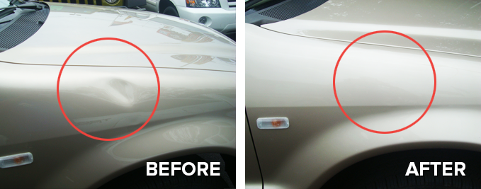 Fix a Dents on your car before you return your lease